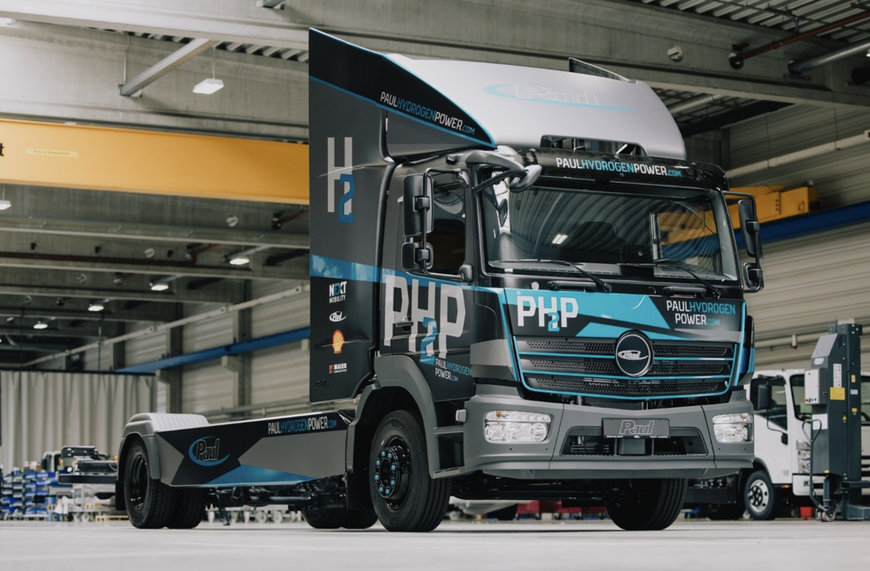 Voith technology powers first H₂ truck to be serially produced in Germany